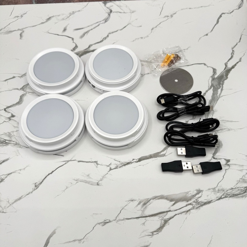 Infinity X1 Motion Activated Anywhere Light 4 Pack 2021 Rechargeable -READ